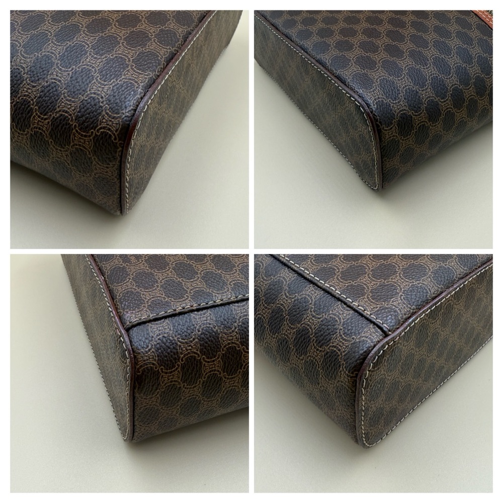 Celine Brown and Tan Cosmetic Case - Picture 11 of 15